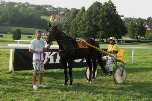 Vítěz Peter Pan(F) a Monika Kalčíková
