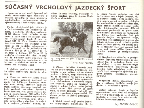 Psali jsme v Jezdectví